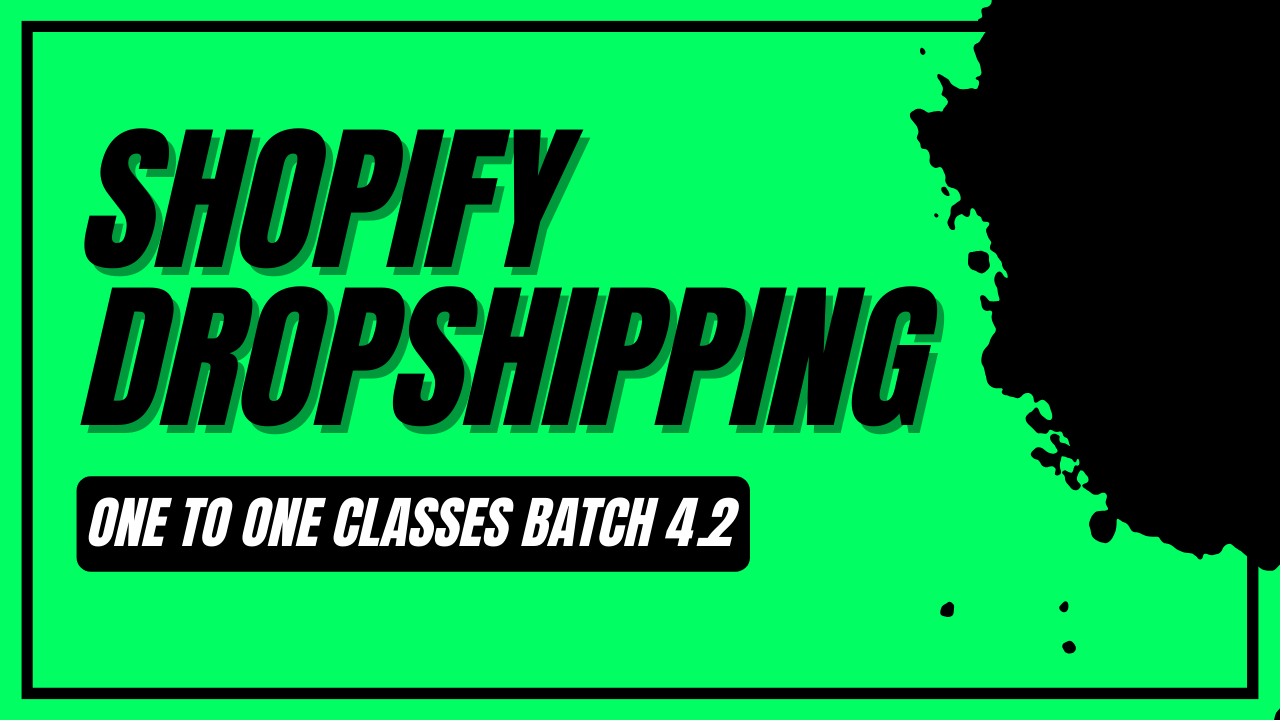 Shopify DS Batch 4.2